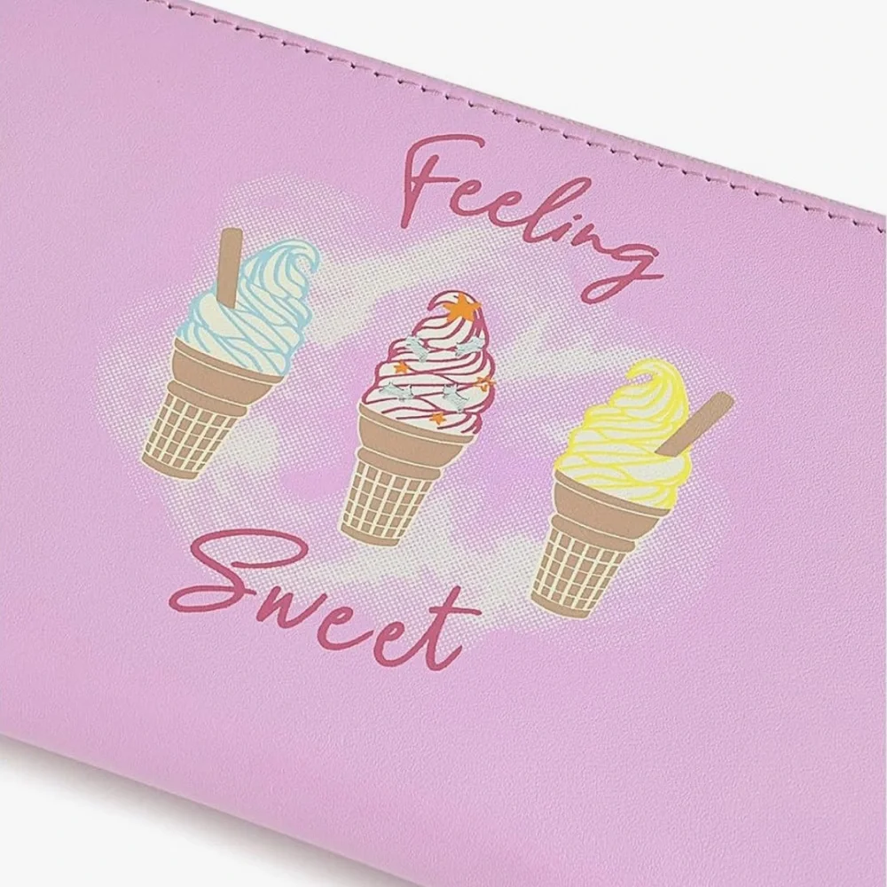 NWT-Radley London-Feeling Sweet-Ice Cream🍦Lg Zip Around Wallet-Sugar Pink-$135 - Picture 10 of 12